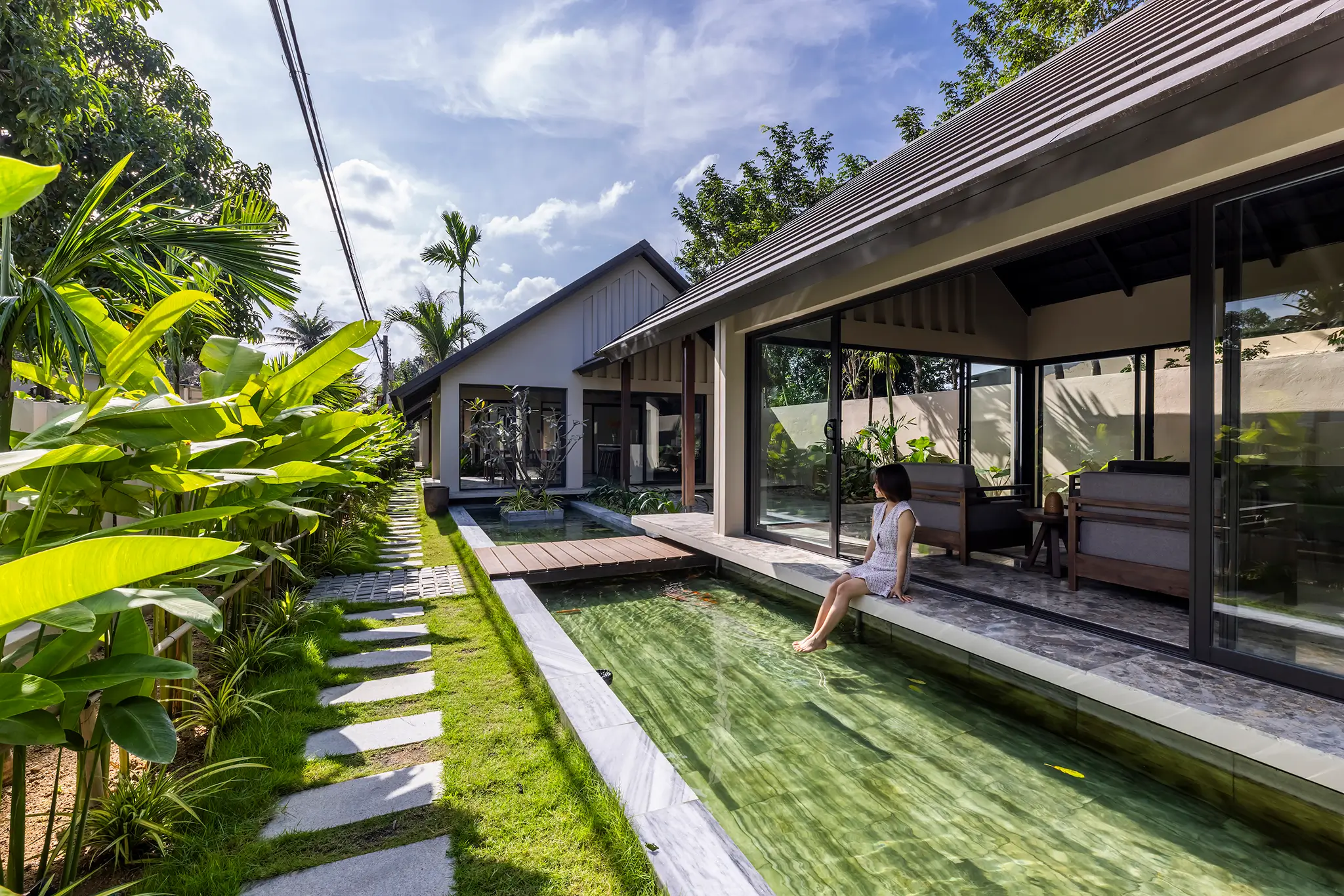 Nha nghi duong 600 m² voi thiet ke doc dao ngoi mau tnc sai gon 7